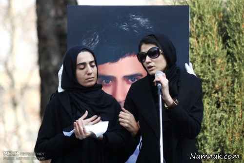 مراسم خاکسپاری بهرام ریحانی مراسم تشییع بهرام ریحانی